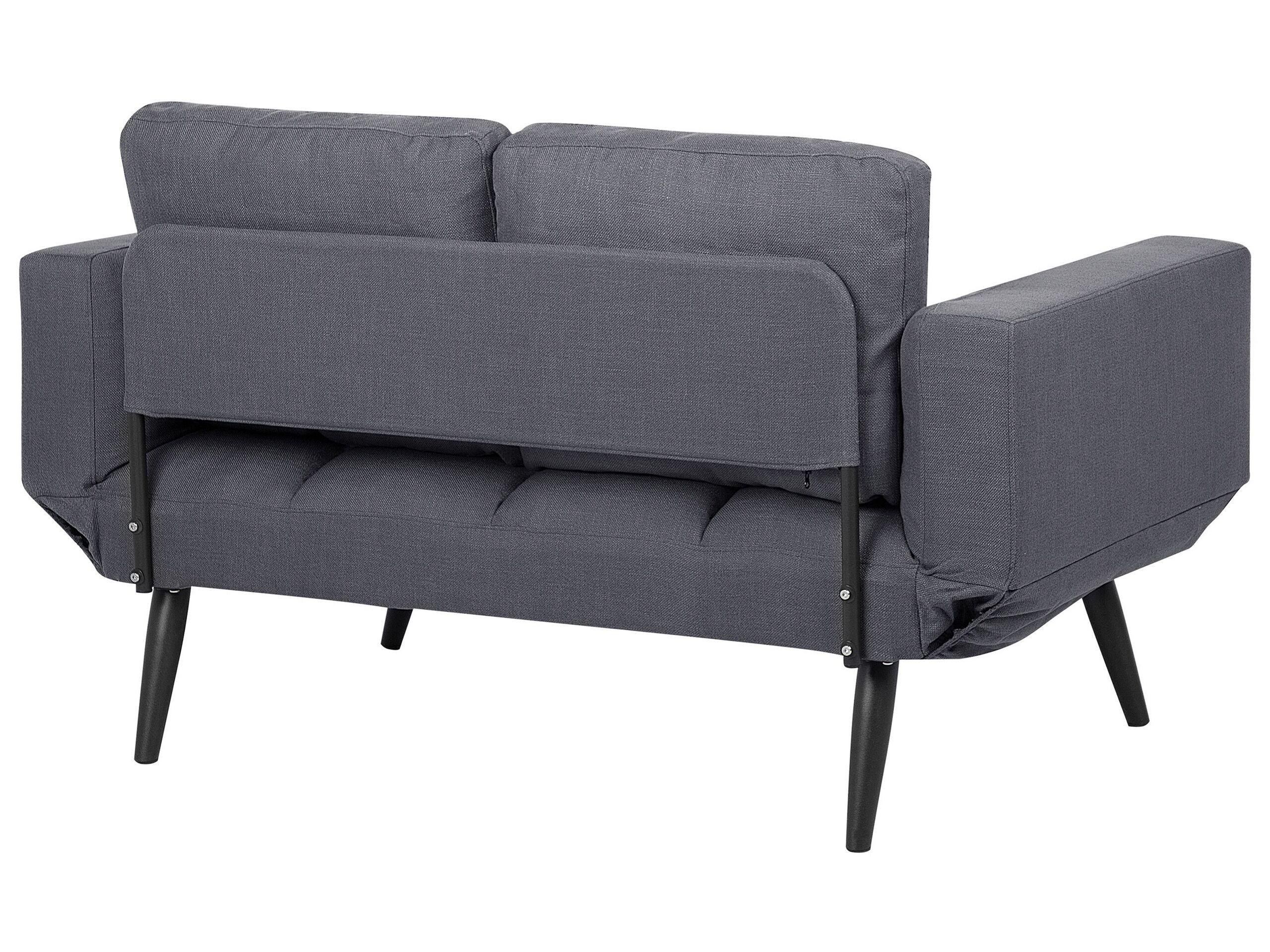 Beliani Schlafsofa aus Polyester Glamourös BREKKE