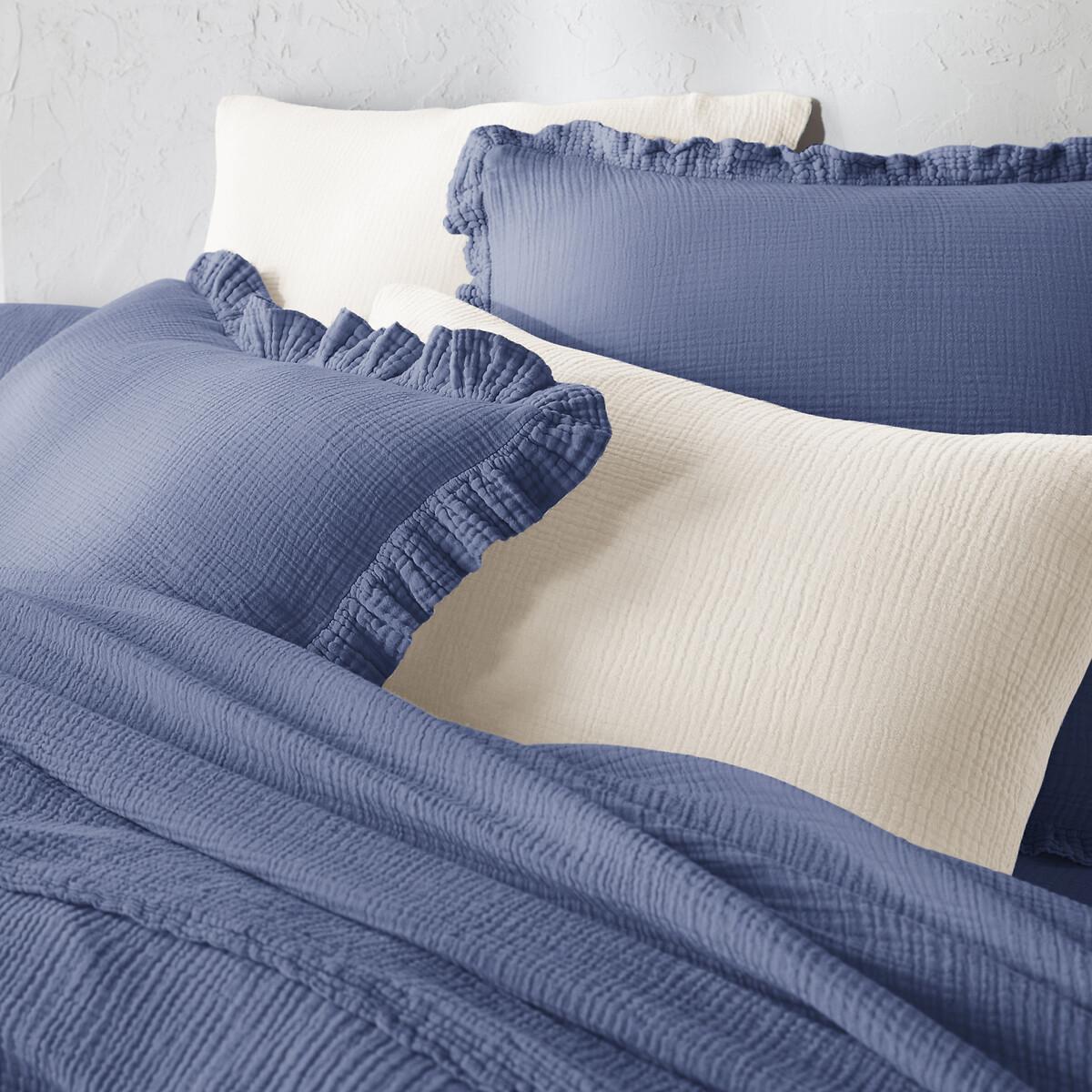 La Redoute Intérieurs Duvetbezug Kumla aus Baumwoll-Musselin