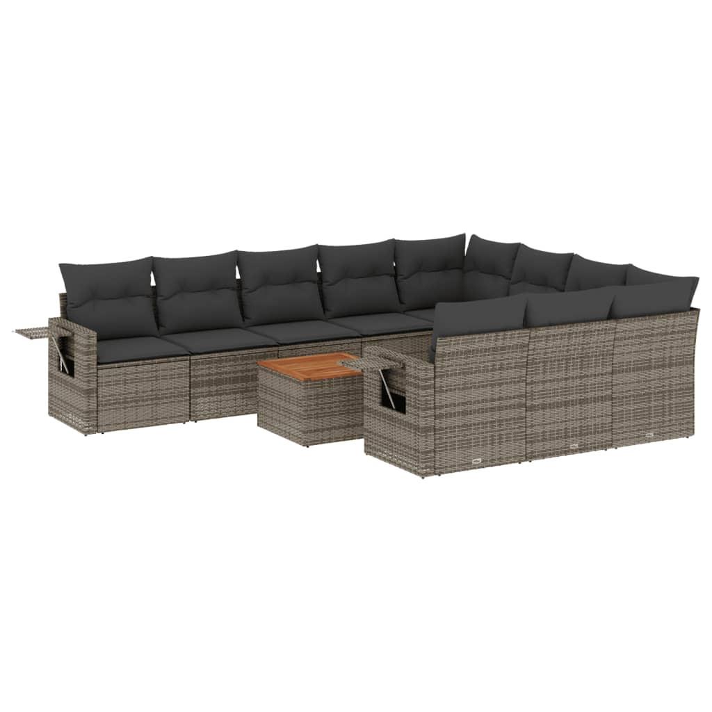 VidaXL Garten sofagarnitur poly-rattan