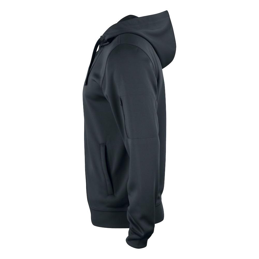 Clique Basic Hoodie mit durchgehendem Reißverschluss  Aktiv