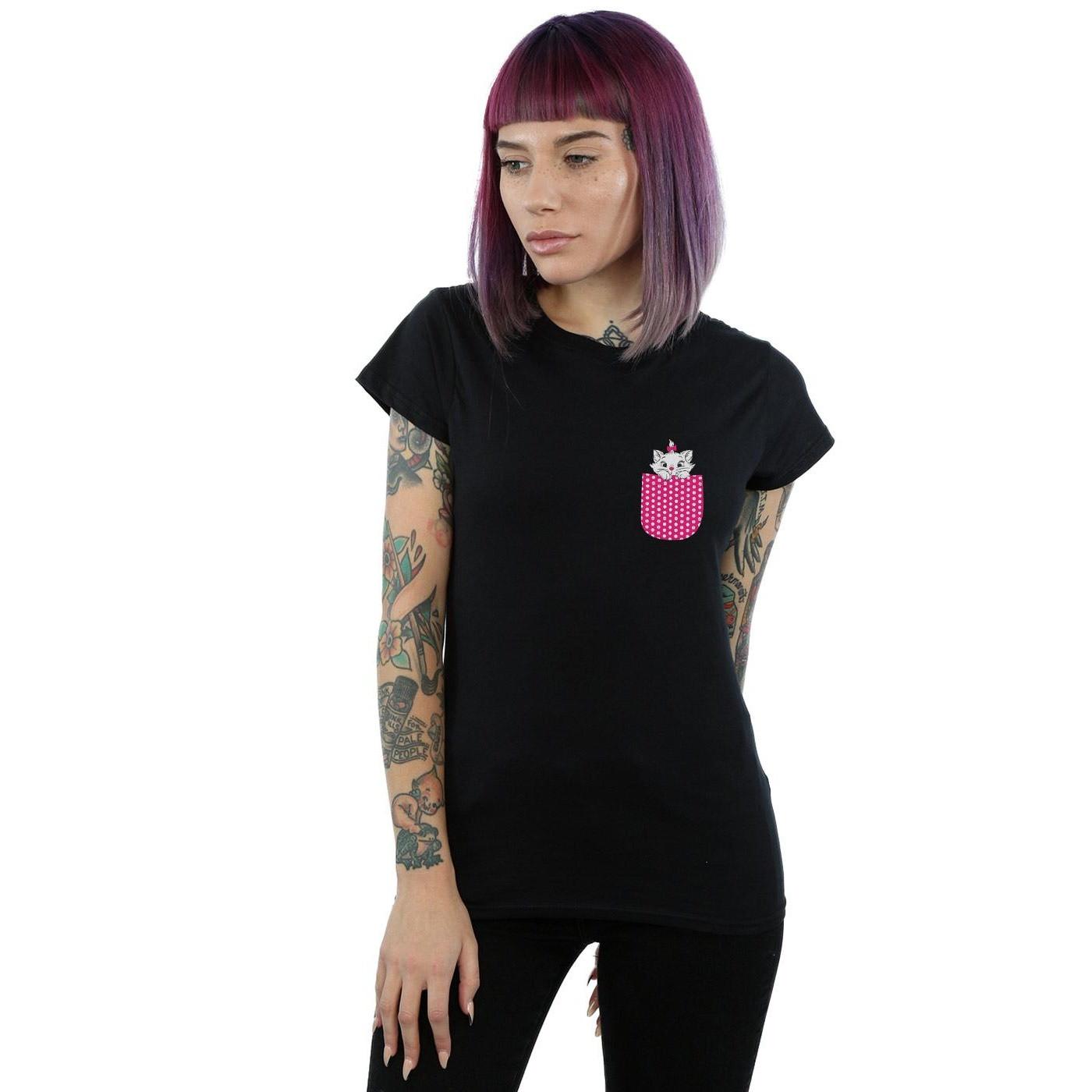 Disney Aristocats Marie Pocket T-Shirt