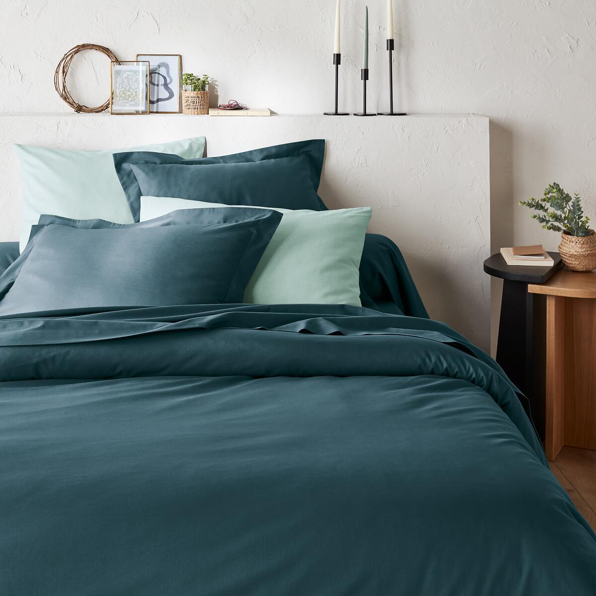 La Redoute Intérieurs Unifarbener Duvetbezug Scenario aus Bio-Baumwolle