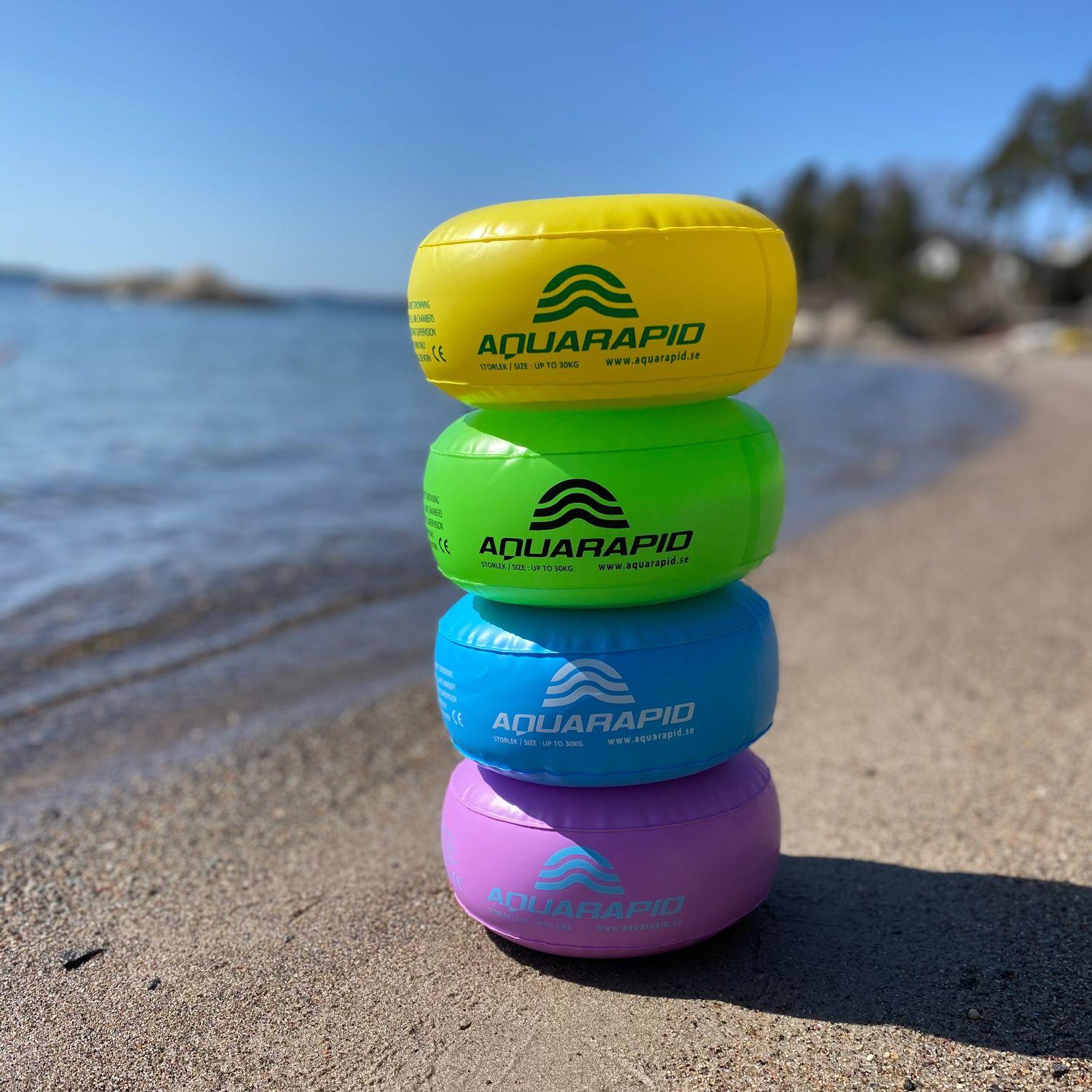 B2X Aqua-Ring-Armband – 30 kg, Kristallblau