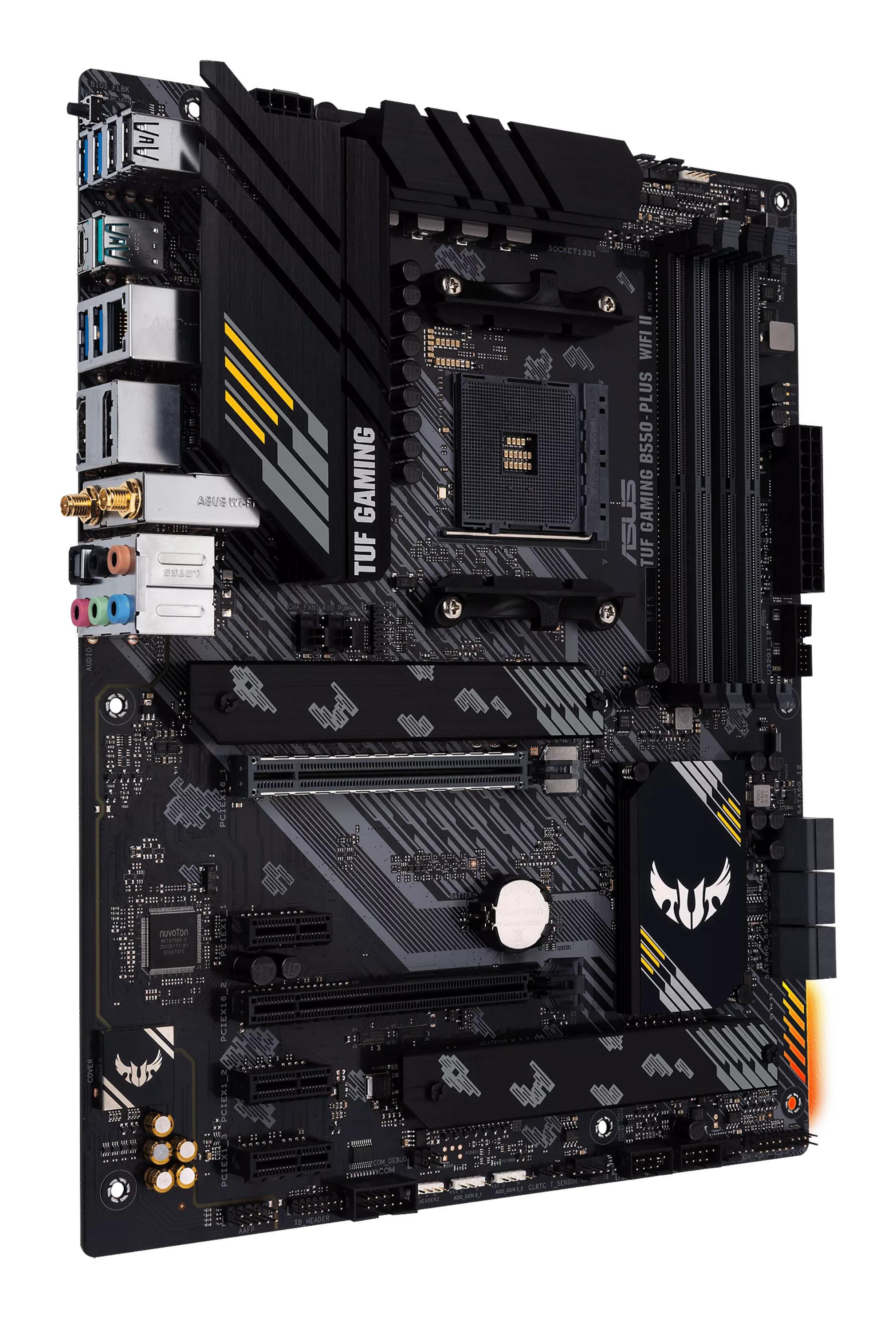 ASUS TUF GAMING B550-PLUS WIFI II AMD B550 Sockel AM4 ATX