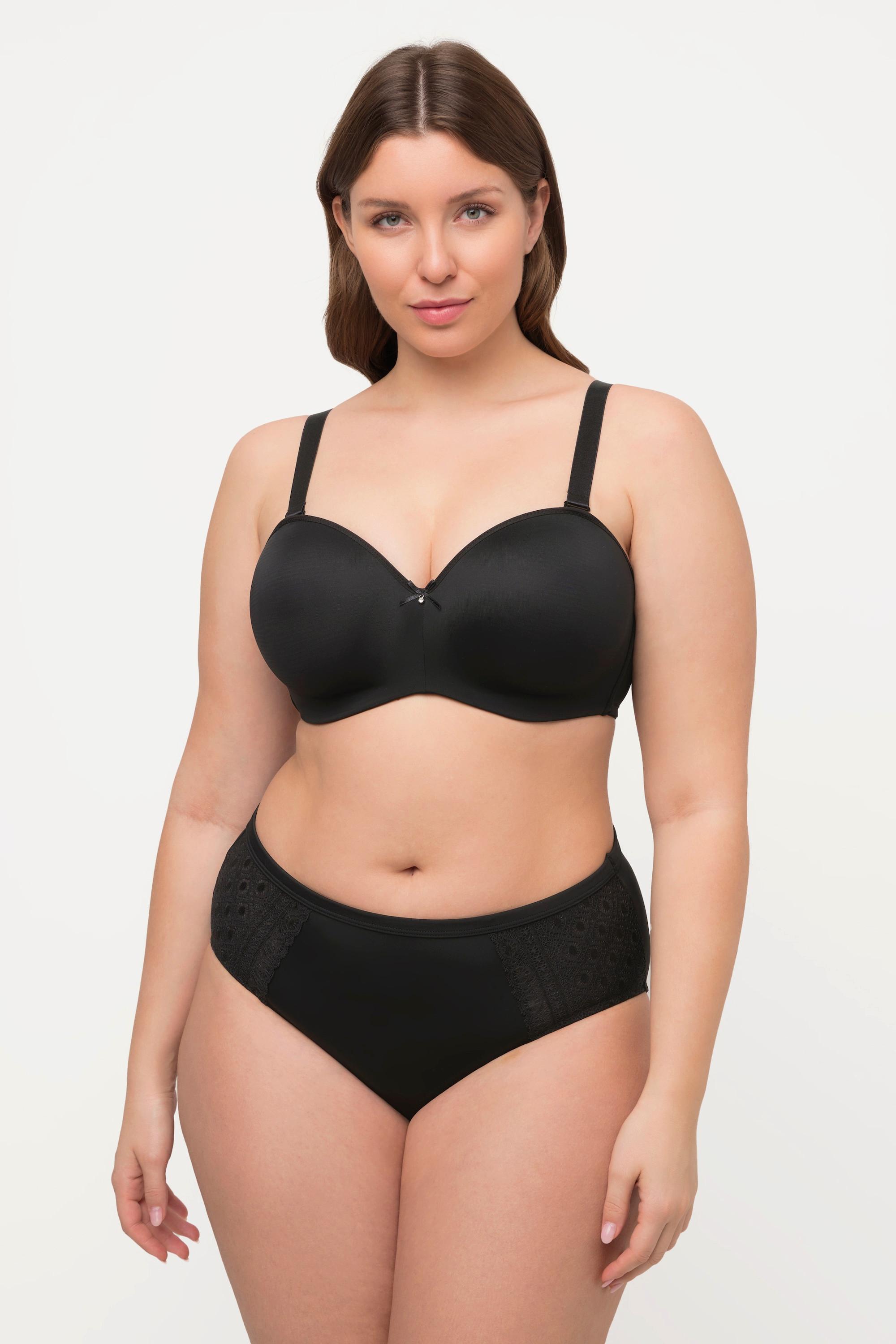 Ulla Popken Multiway-BH, Softcups, Träger abnehmbar, Cup C - E