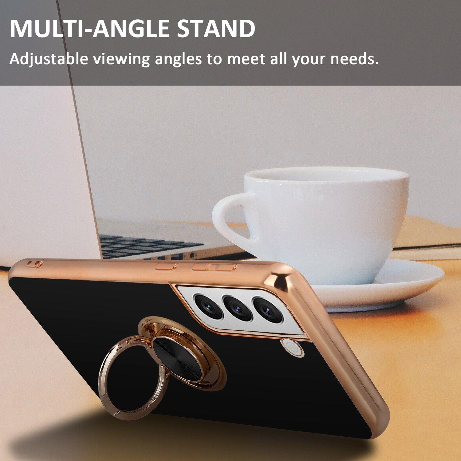 Cadorabo Hülle für Samsung Galaxy S21 5G mit Ring - Schutzhülle