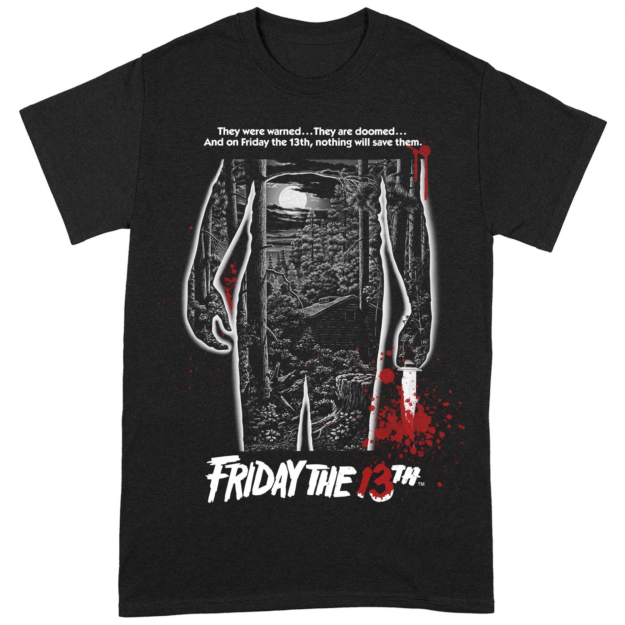 Friday The 13th Friday the 13th Logo Print T-Shirt