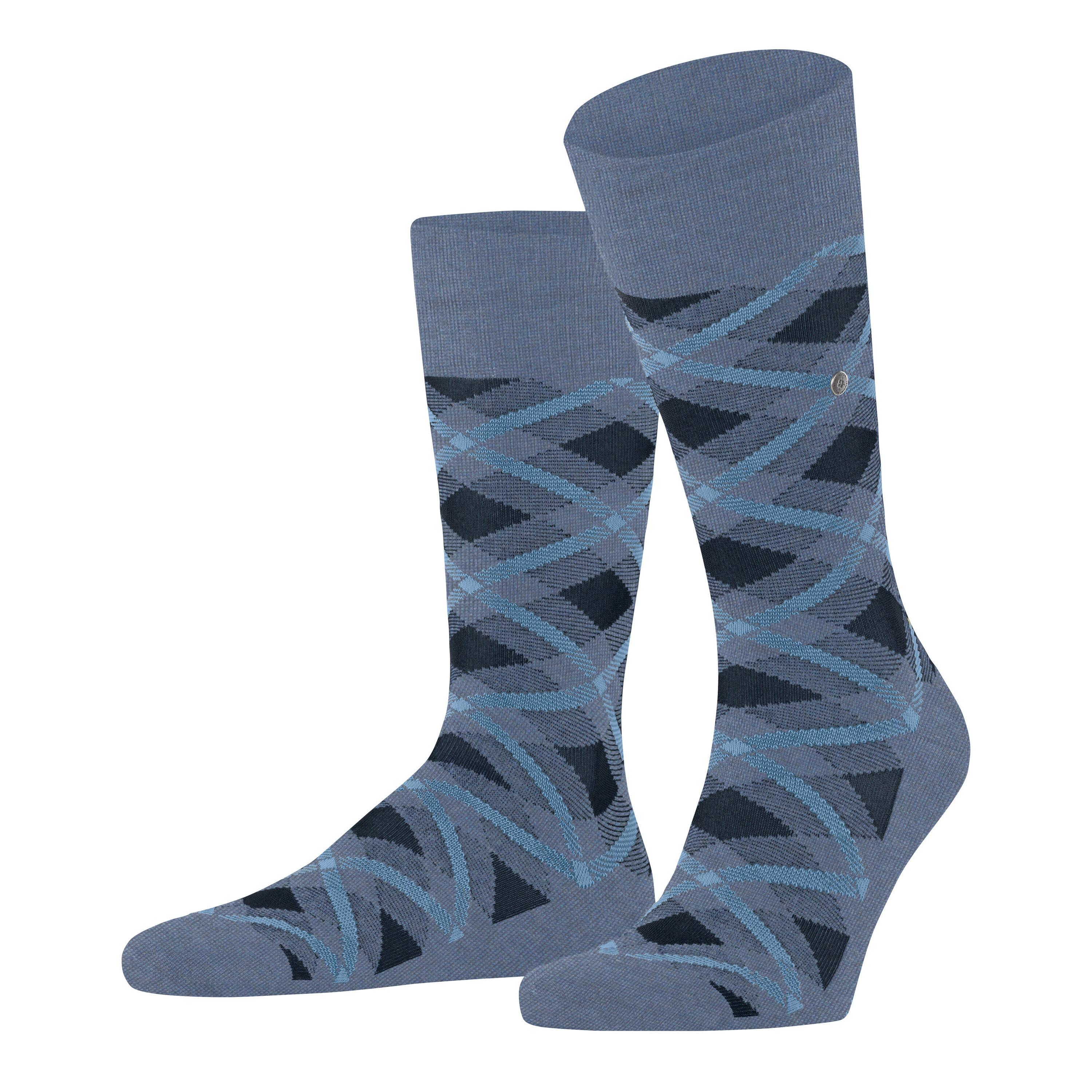 Burlington socken tartan
