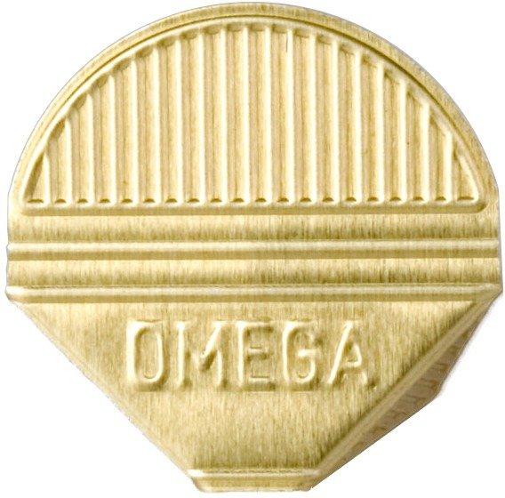 OMEGA OMEGA Eckklammern 100/22 gold 100 Stk.