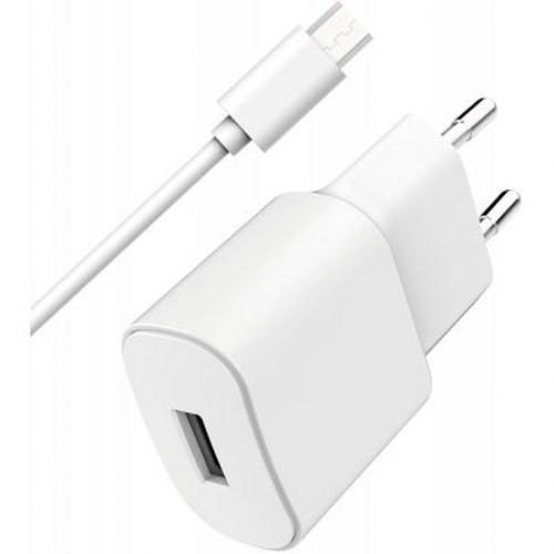 WOW USB-A 2.4A Fast Charge Netzladegerät + USB-A / Micro-USB Kabel