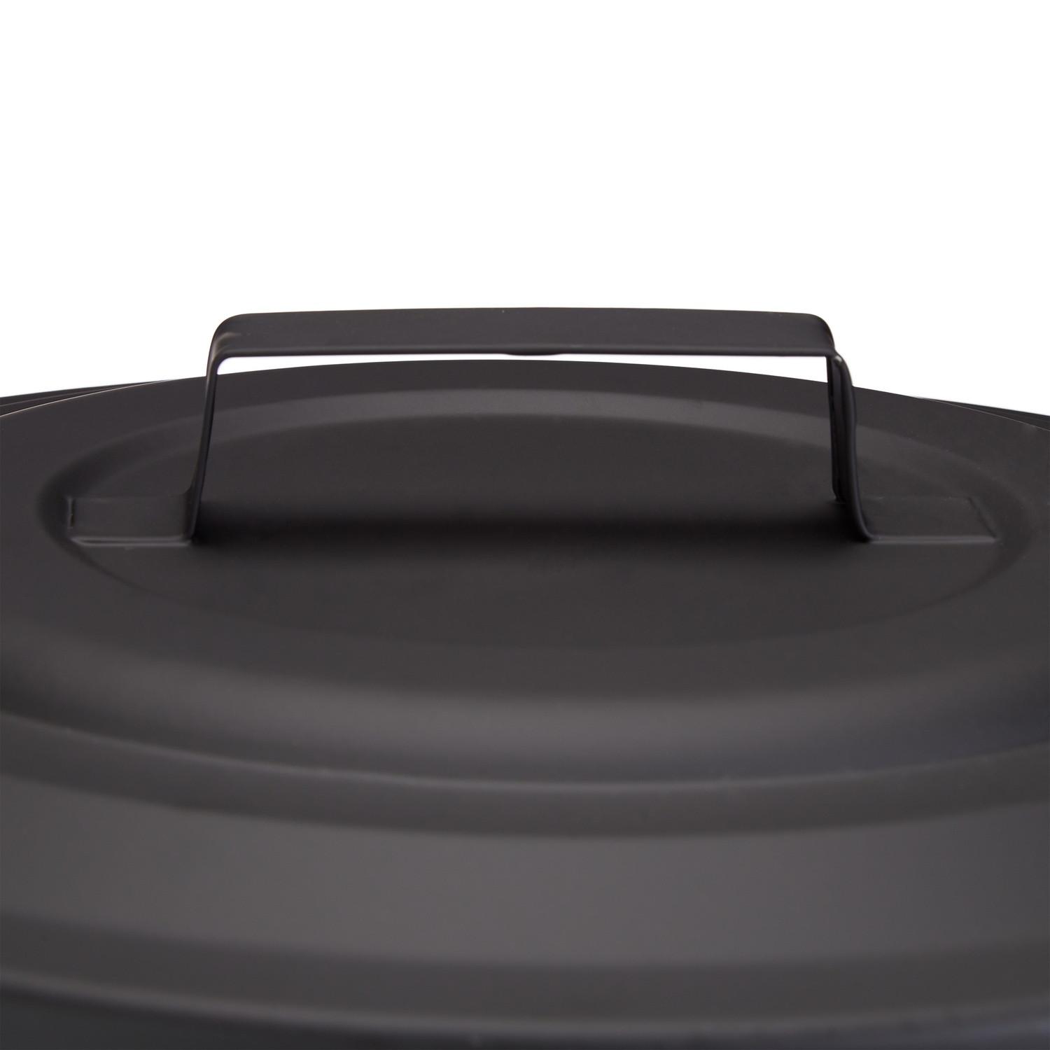 B2X Aschenbecher mit Deckel 24 l