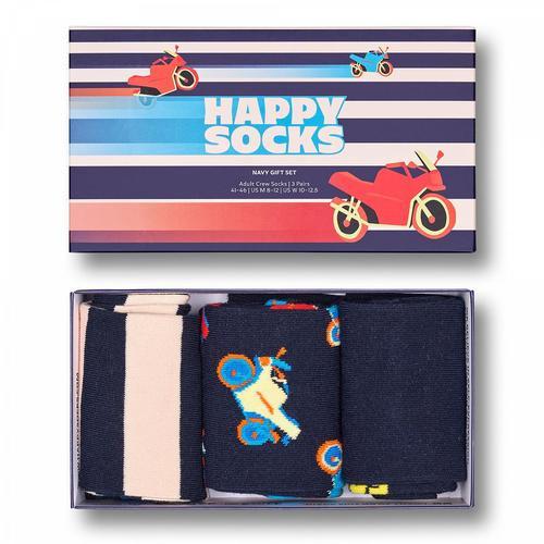 Happy Socks HappySocks 3er Geschenkset Navy 36-40
