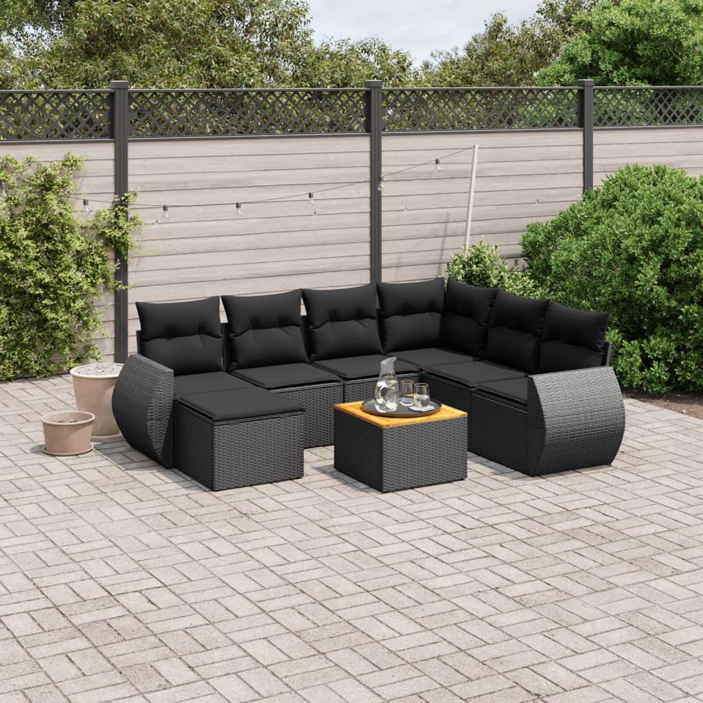 VidaXL Garten sofagarnitur poly-rattan
