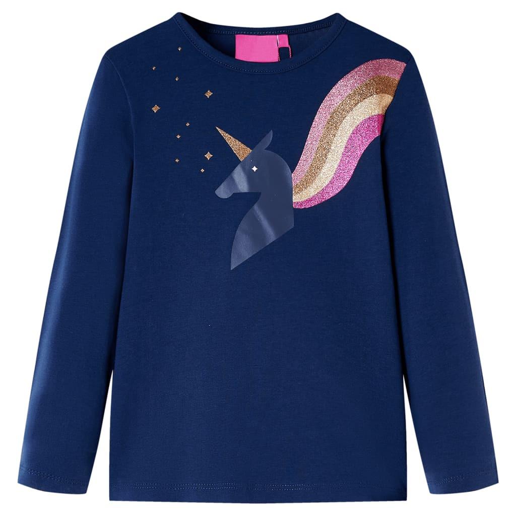VidaXL Kinder langarmshirt baumwolle