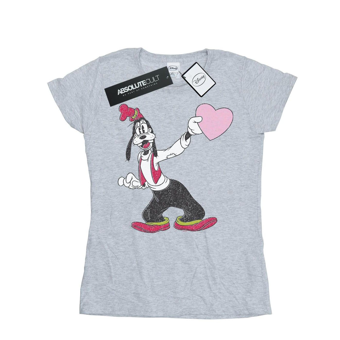 Disney Goofy Herz Print T-Shirt