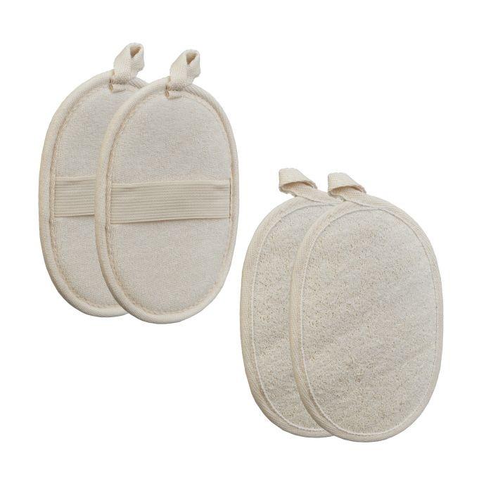 B2X Luffaschwamm 4er-Set