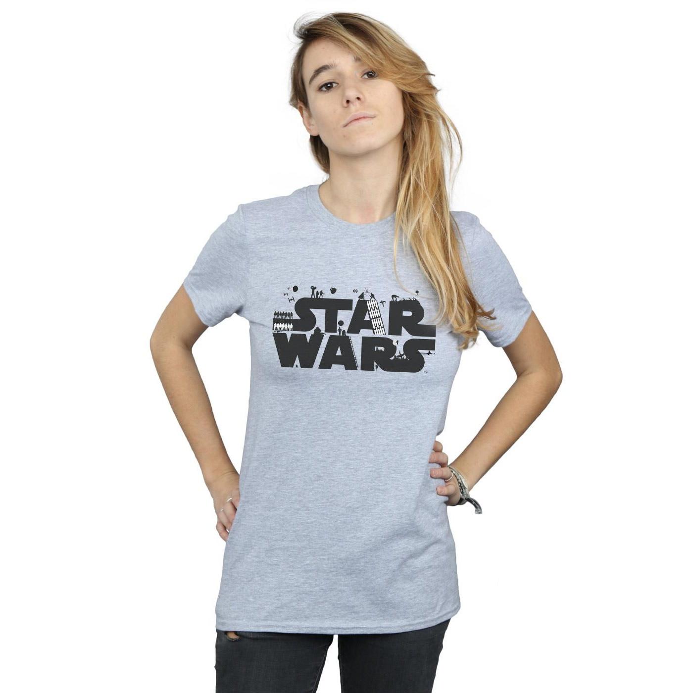 STAR WARS Star Wars Logo Print T-Shirt