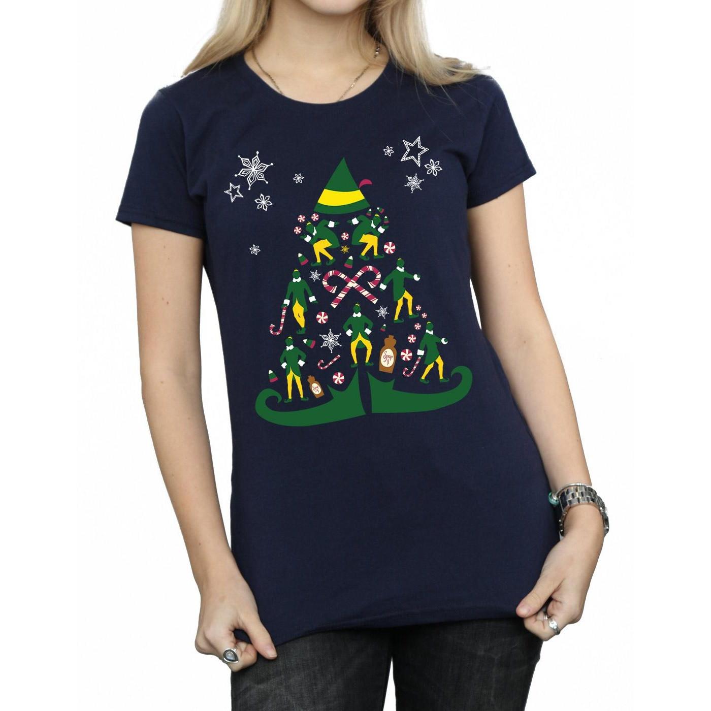 Elf Weihnachtsbaum T-Shirt