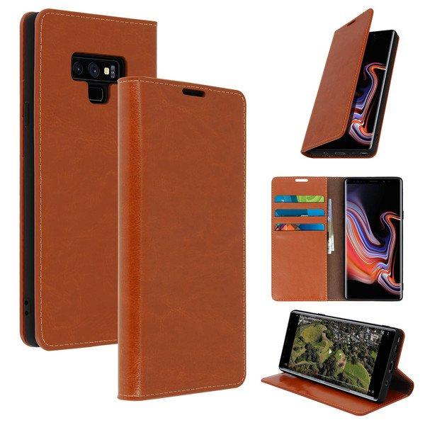 Avizar Cover Echtleder Galaxy Note 9 Kupfer
