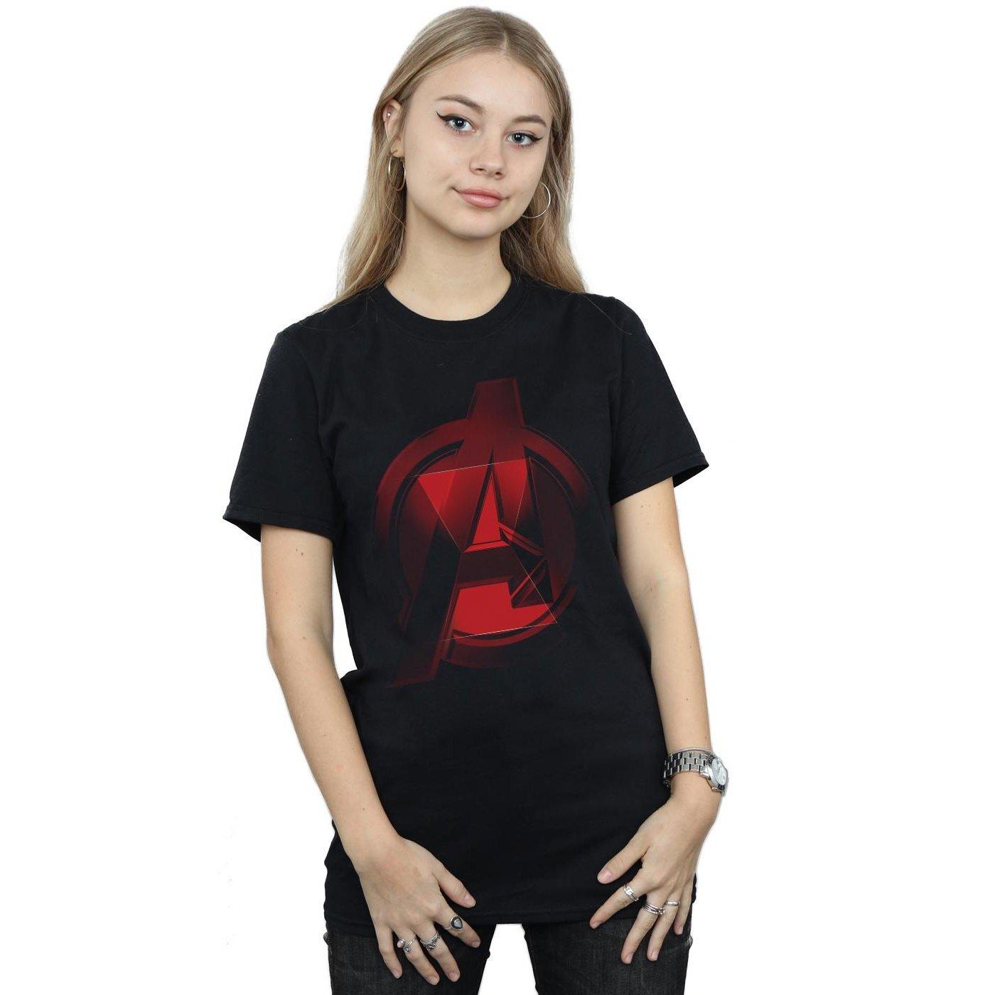 MARVEL Avengers Logo Boyfriend T-Shirt