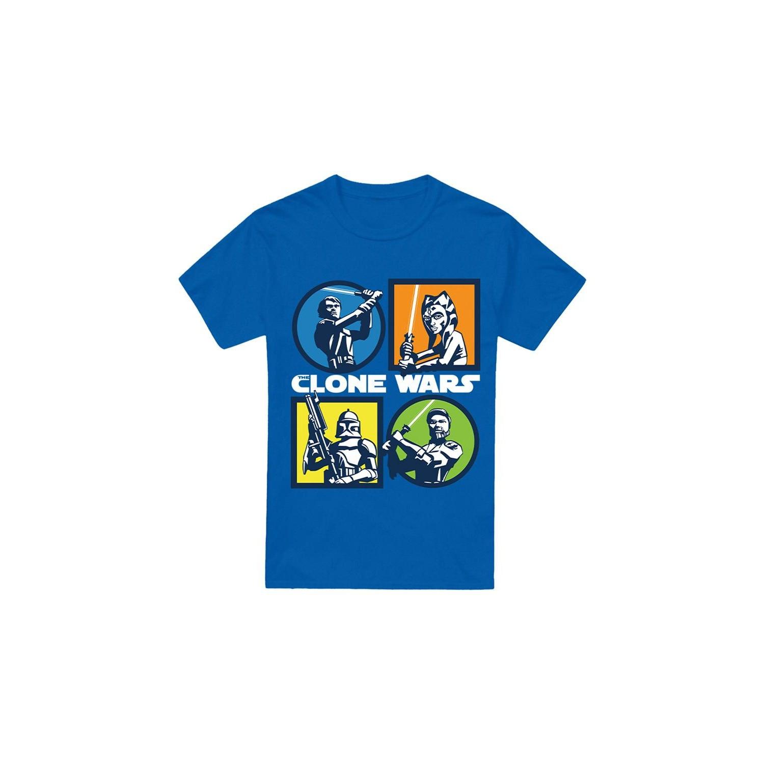 STAR WARS Clone Wars Bedrucktes T-Shirt