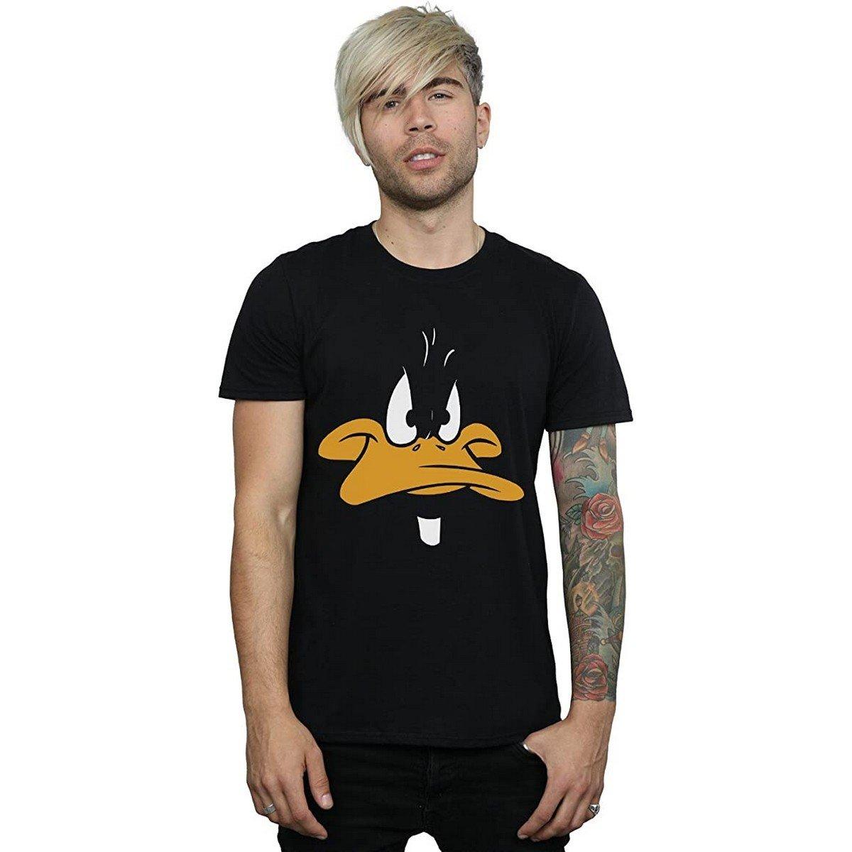 LOONEY TUNES Daffy Duck Face T-Shirt