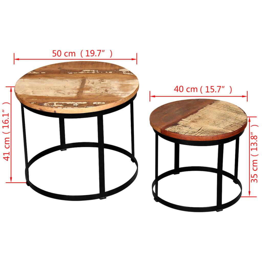 VidaXL Couchtisch holz