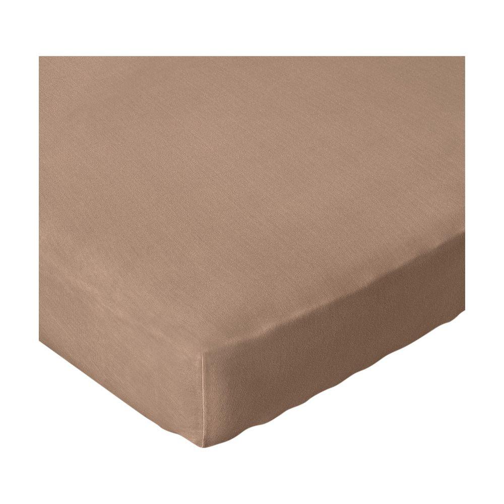 Divina Textil AG SuperStretch-Fixleintuch 90-100x190-220x17-25 cm taupe