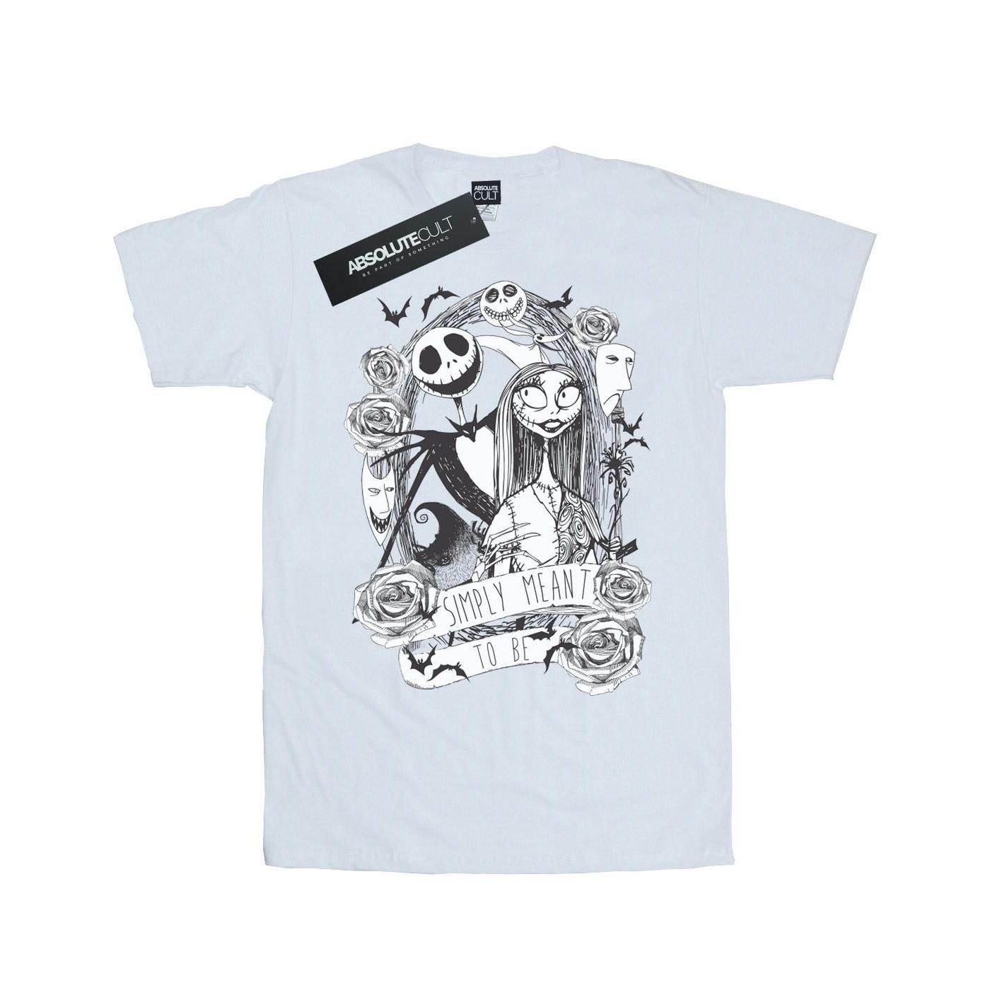 Disney Nightmare Before Christmas Simply Meant To Be T-Shirt