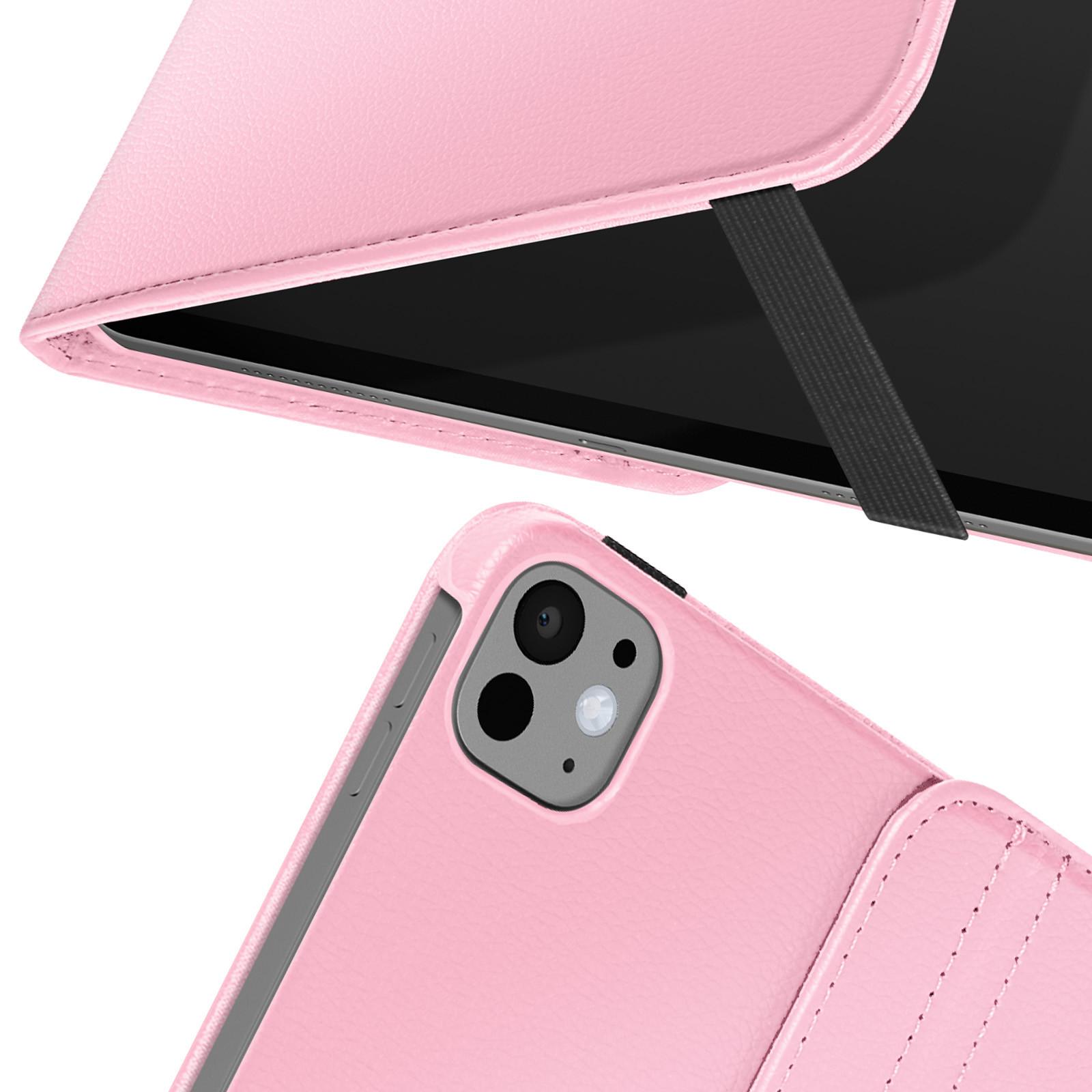 Avizar 360 Hülle iPad Pro 11' 2024 Hellrosa