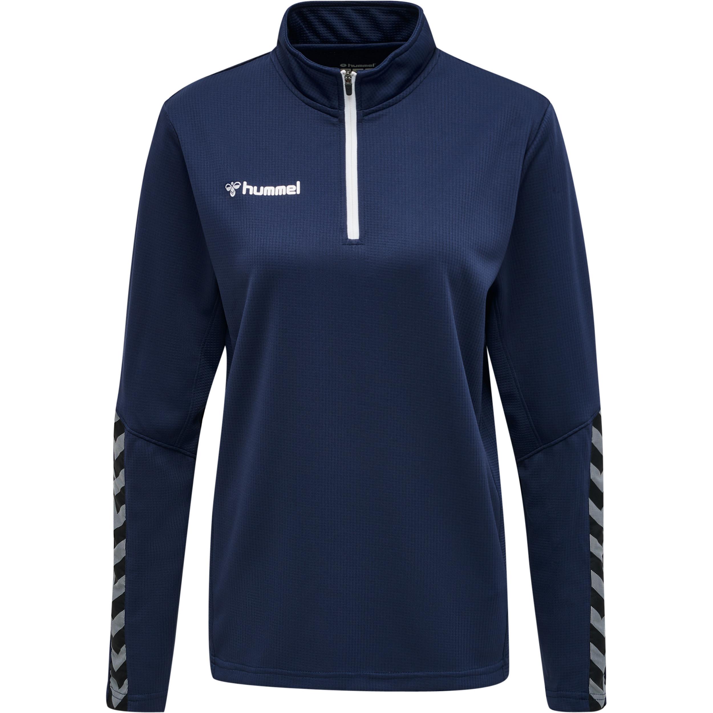 Hummel sweatshirt damen humme demi-zip hmauthentic