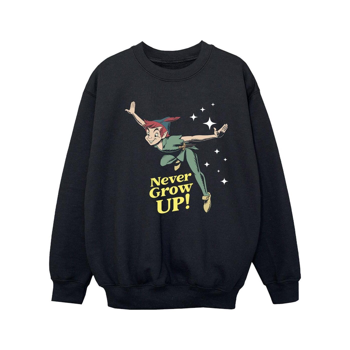 Disney Never Grow Up Sweatshirt