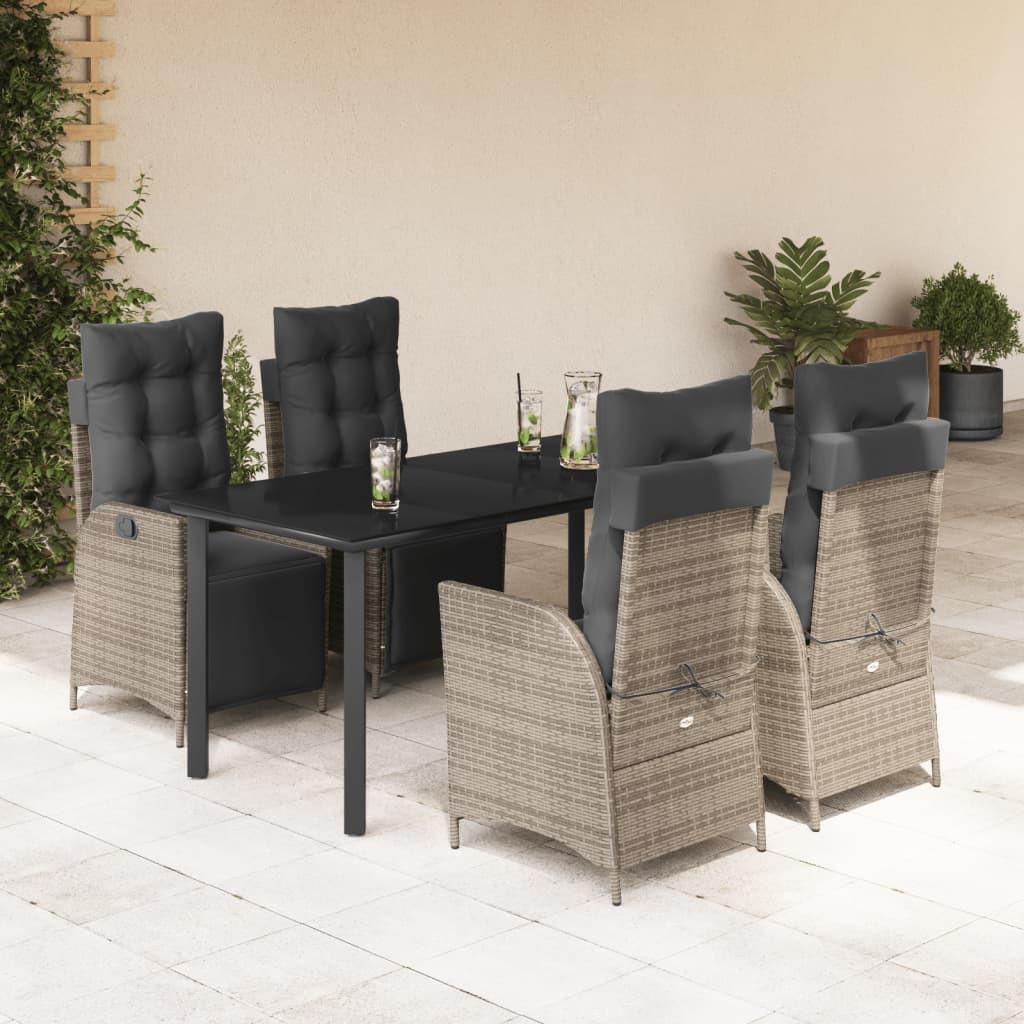 VidaXL Garten essgruppe poly-rattan