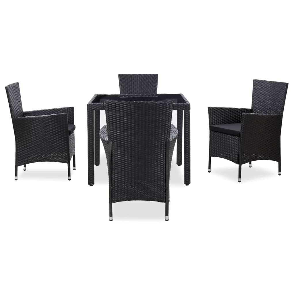 VidaXL Gartenmöbel set poly-rattan