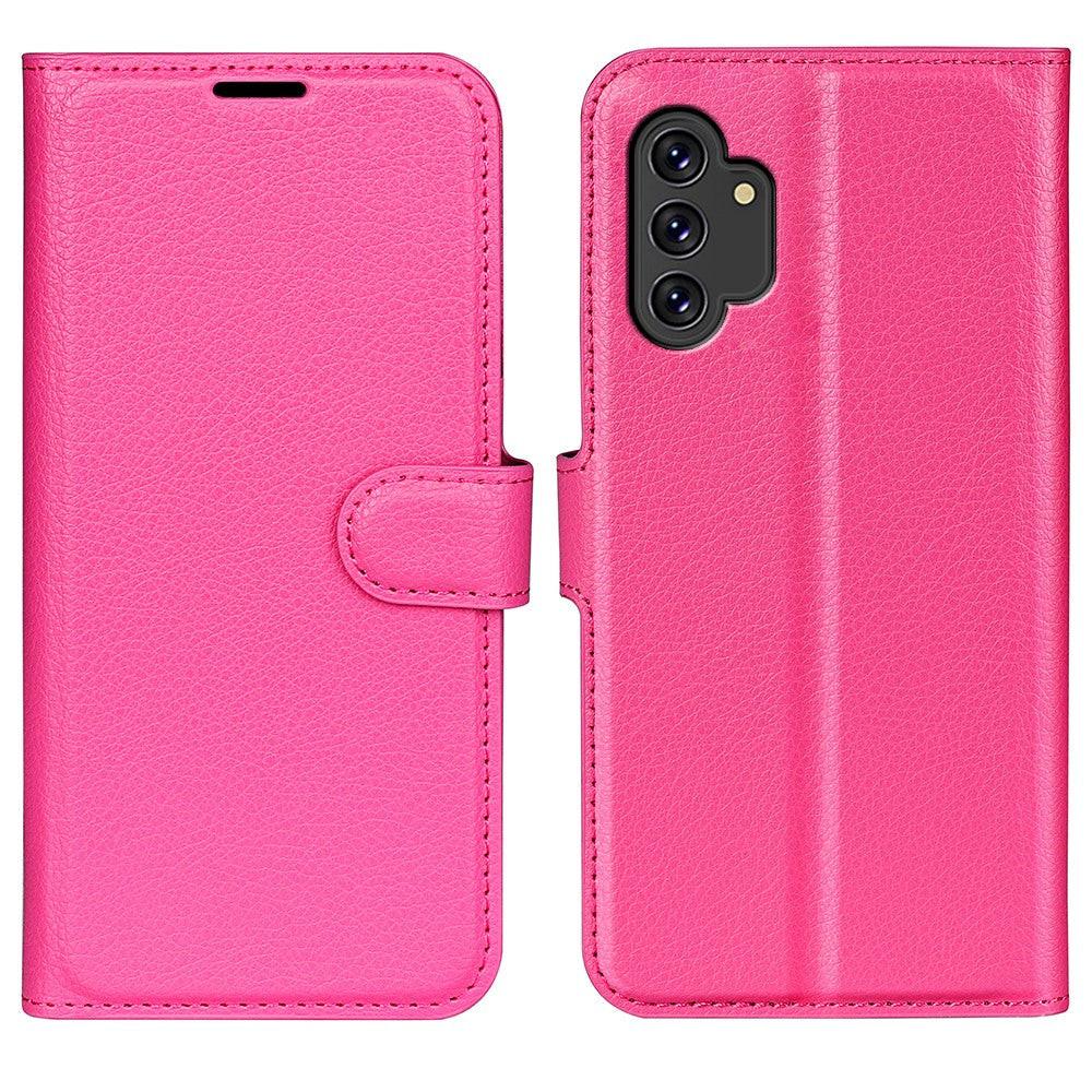 Cover-Discount Galaxy A13 4G - Leder Etui Hülle