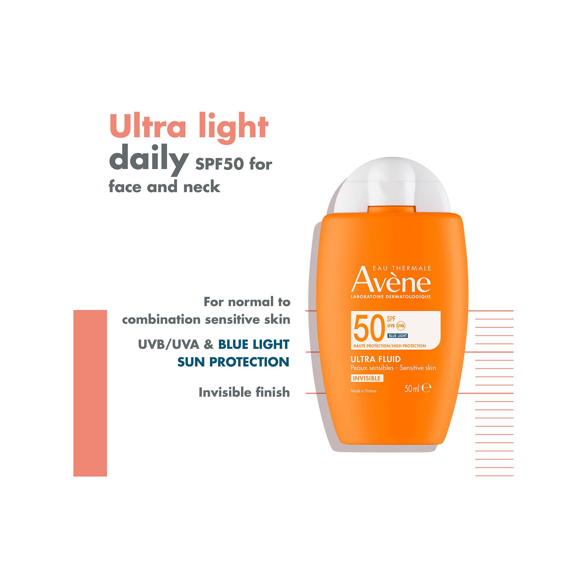 Avene Eau Thermale Avène Ultra Fluid Invisible SPF50+