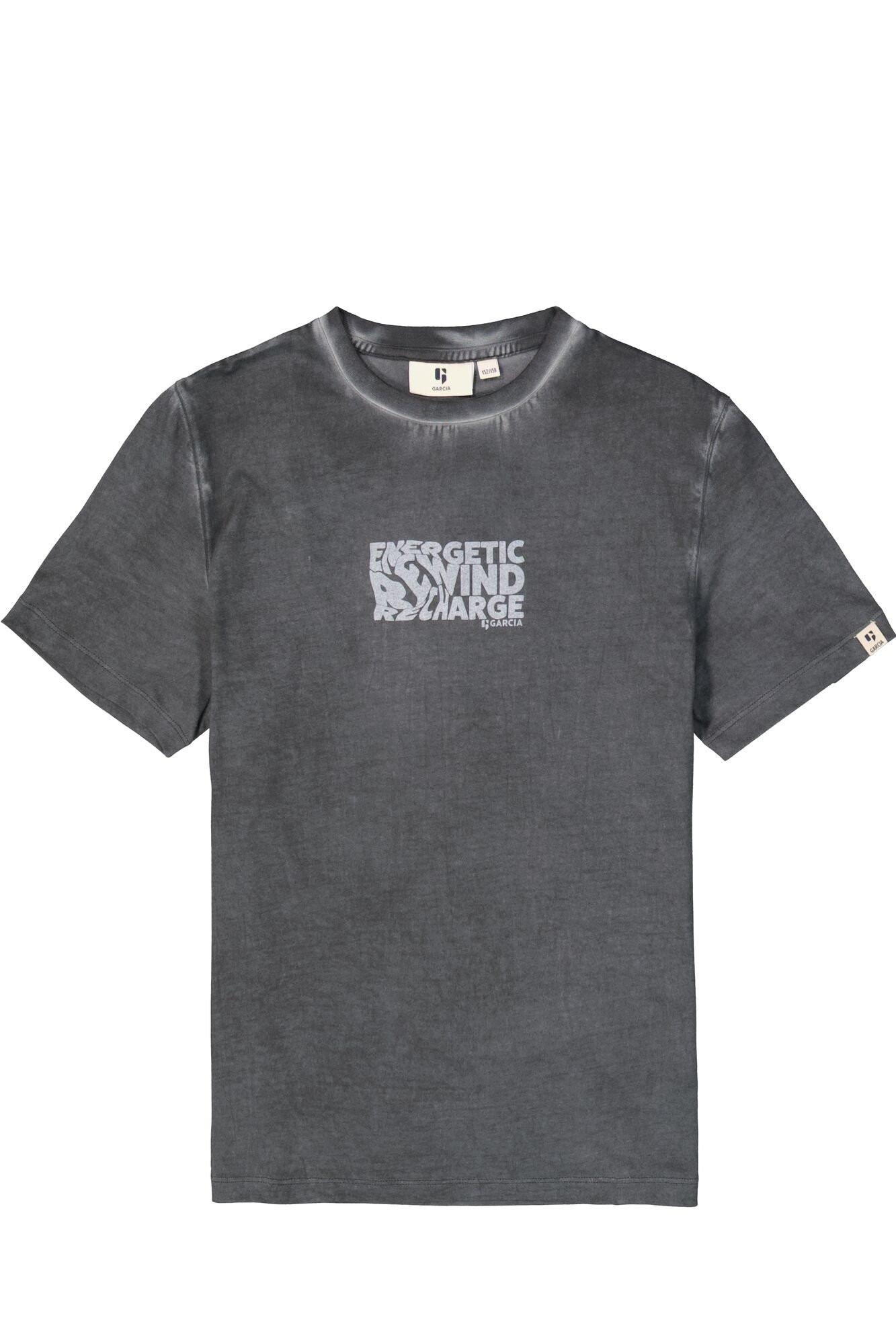 GARCIA Jungen T-Shirt charcoral