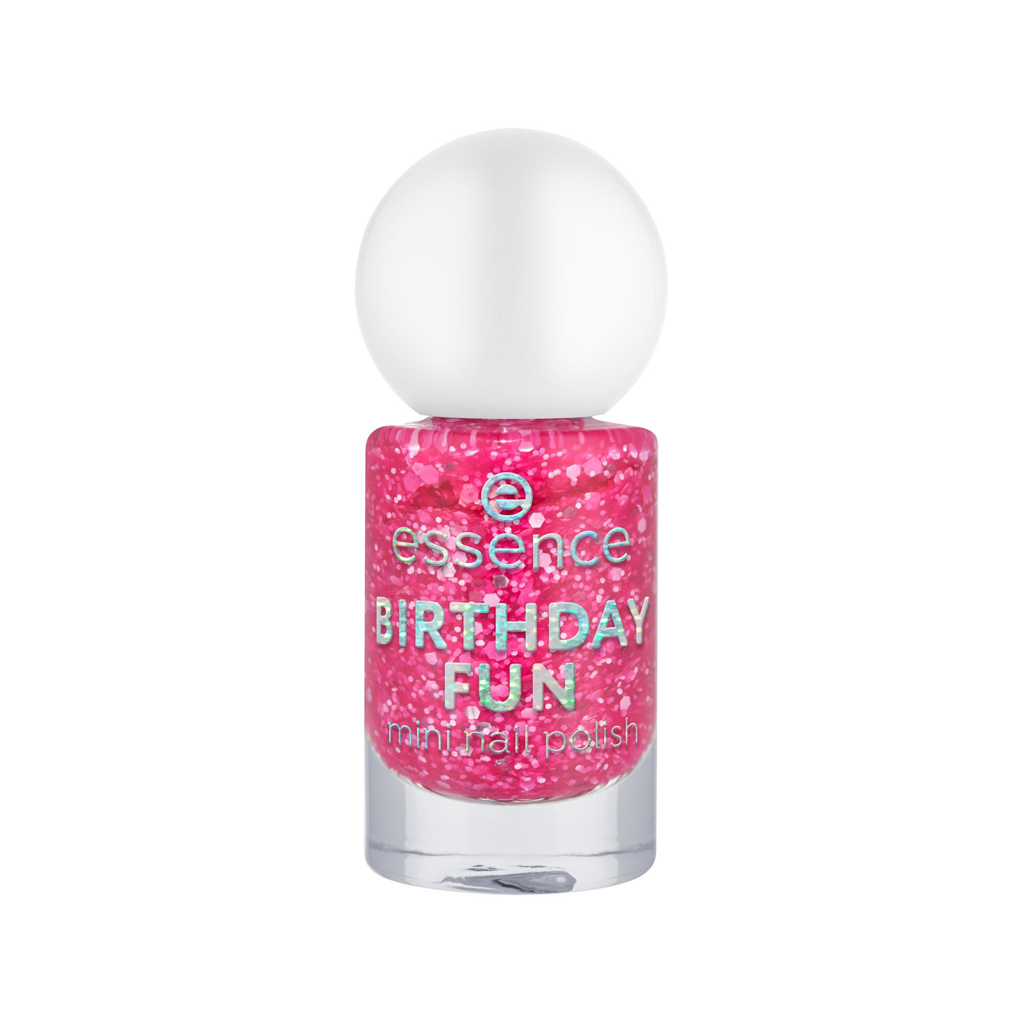 essence BIRTHDAY FUN mini nail polish