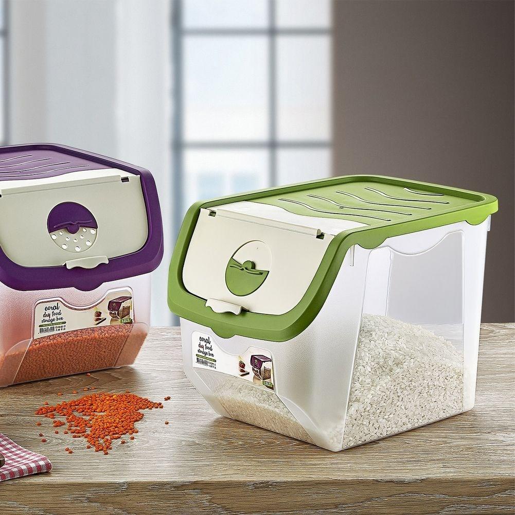 Orion Praktische Aufbewahrungsbox mit Deckel und Belüftung