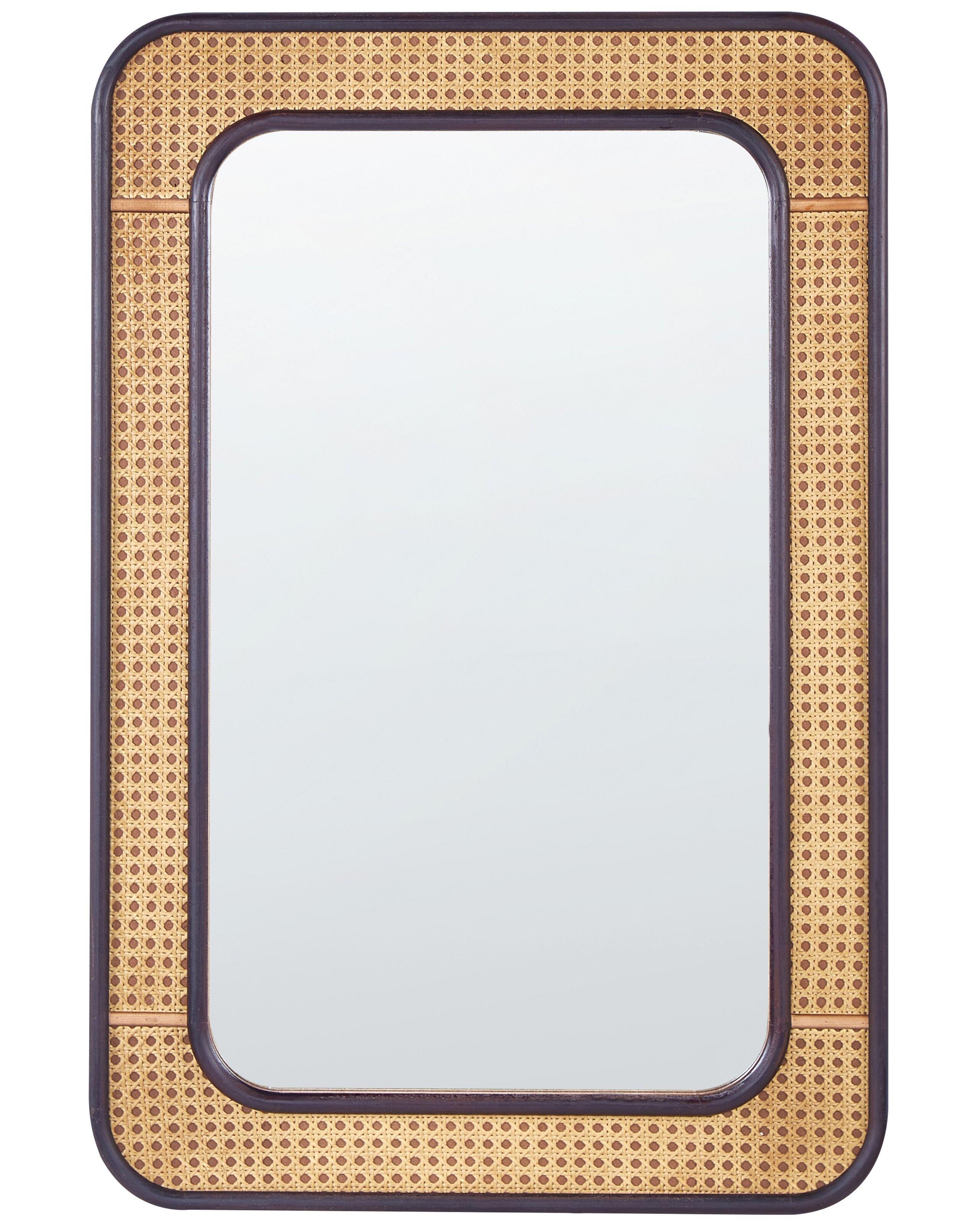 Beliani Wandspiegel aus MDF-Platte Boho BERNAS