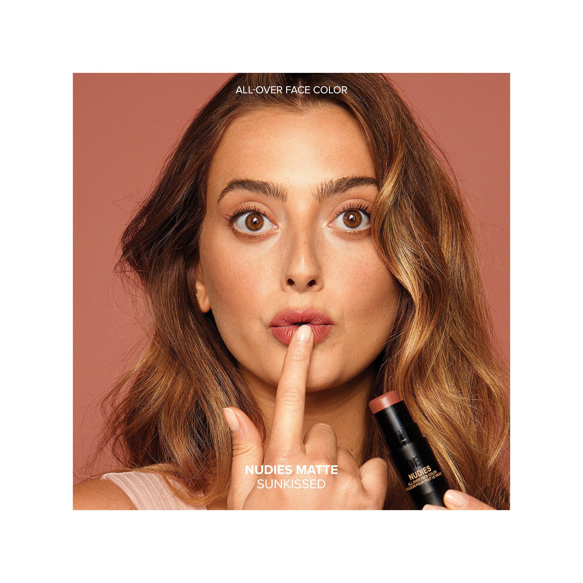 NUDESTIX Sunkissed Peach Blush and Bronze 2-tlg. Mini Kit - Make-up Set