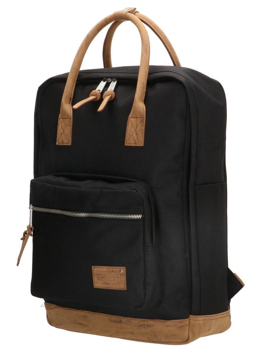 Enrico Benetti Rucksack Santiago 17 Schwarz