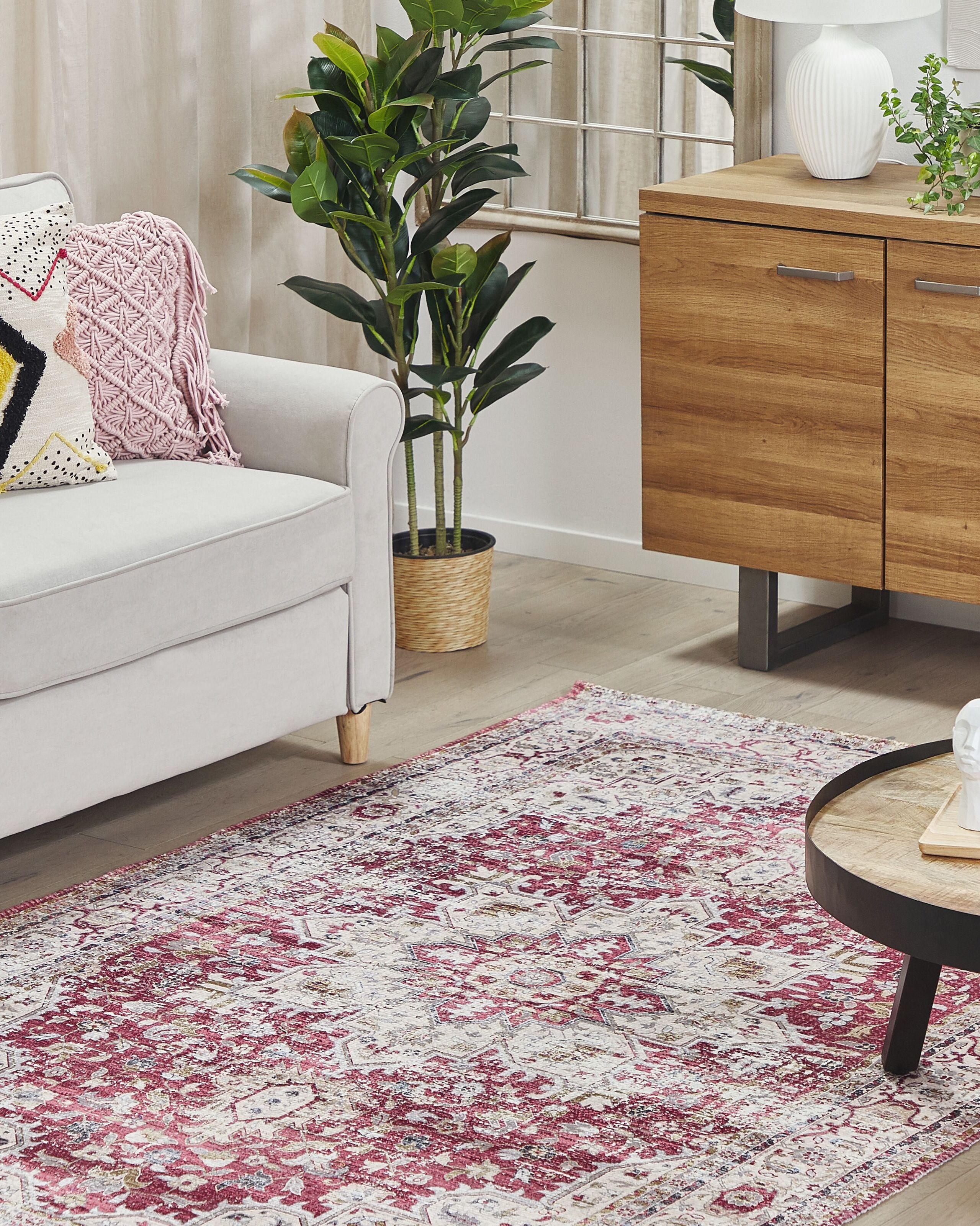 Beliani Teppich aus Polyester Retro ARHAVI