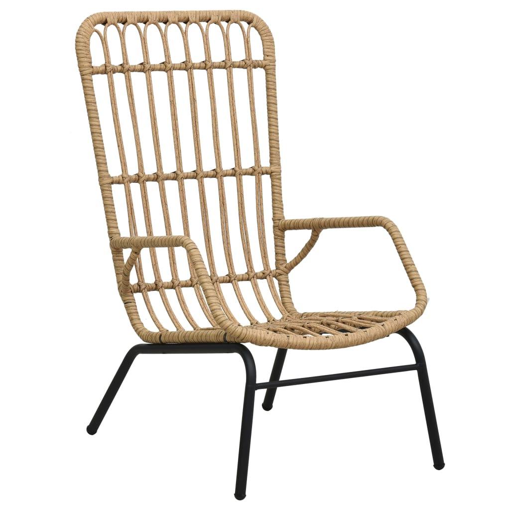 VidaXL Gartenstuhl poly-rattan