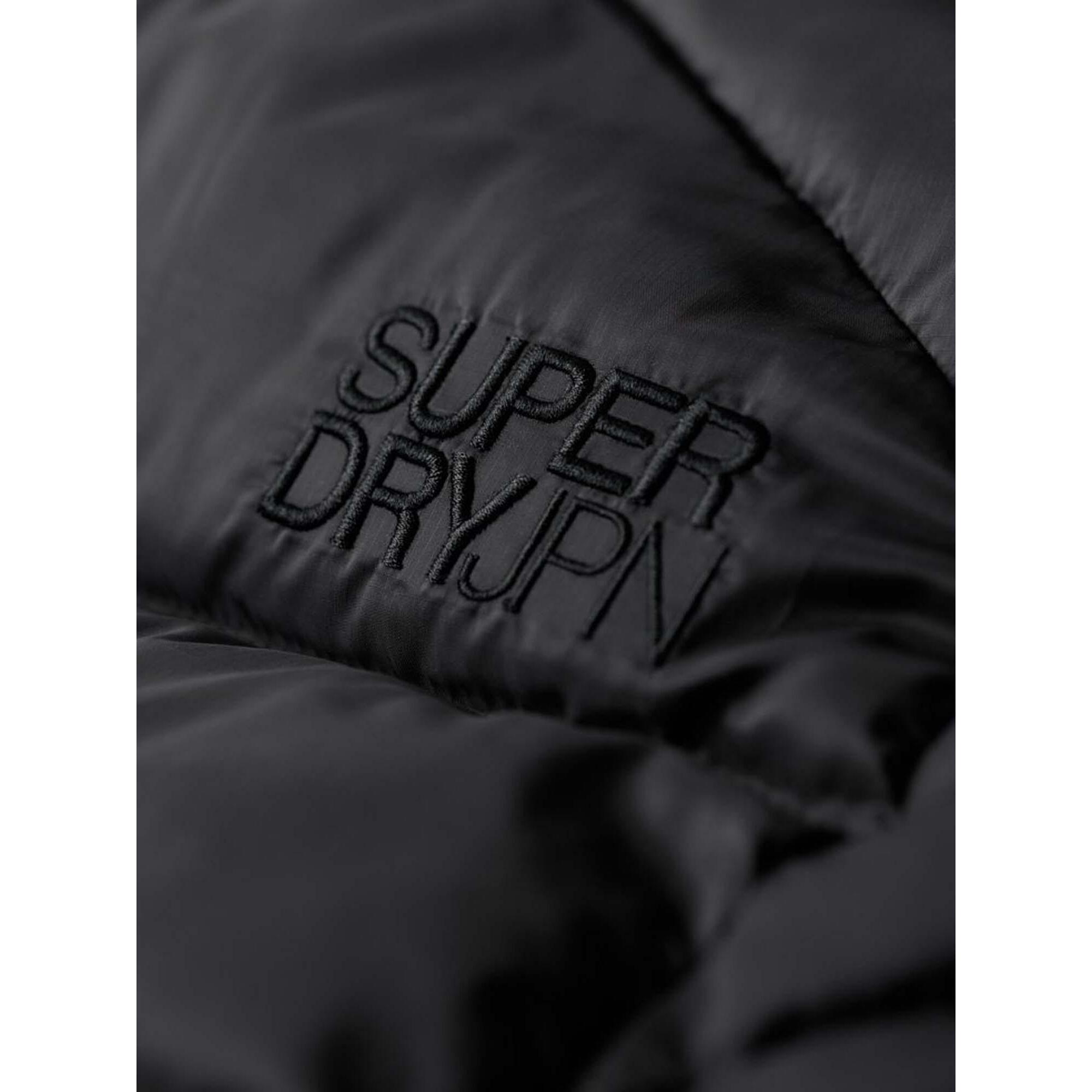 Superdry daunenjacke mit kapuze, damen fuji