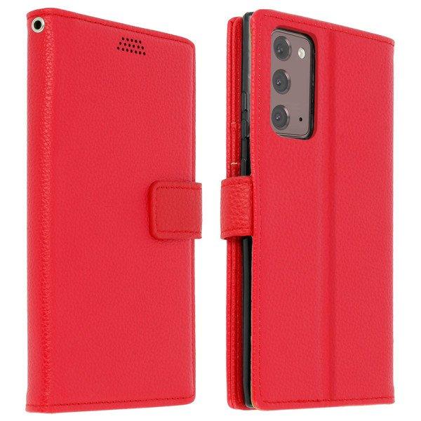 Avizar Bookcover Samsung Galaxy Note 20 Rot