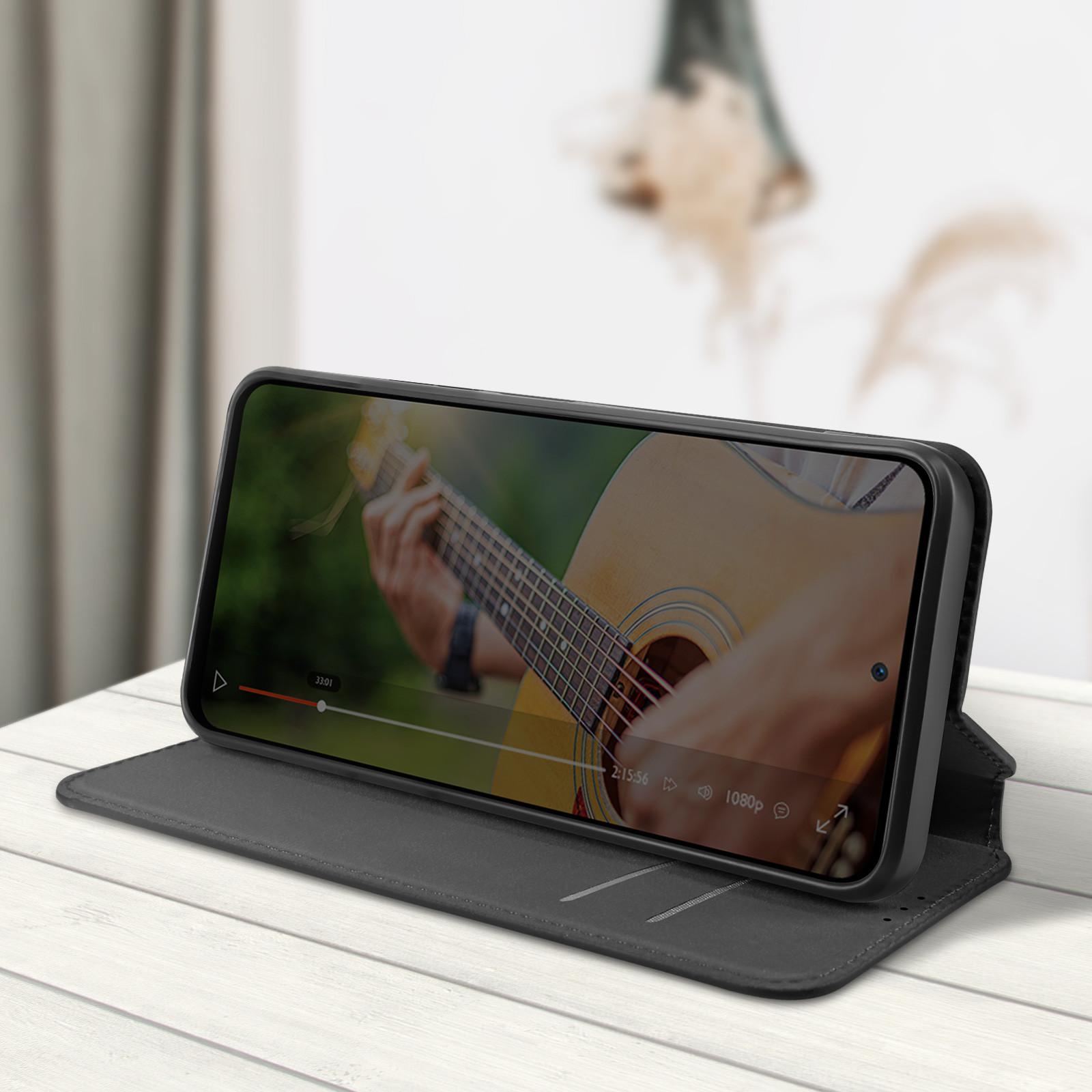 Avizar Classic Cover Nokia 7.1 Schwarz