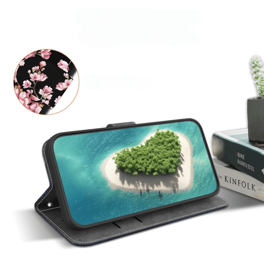 Cover-Discount Galaxy S25 Ultra - Tasche Hülle mit Blüten Motiv