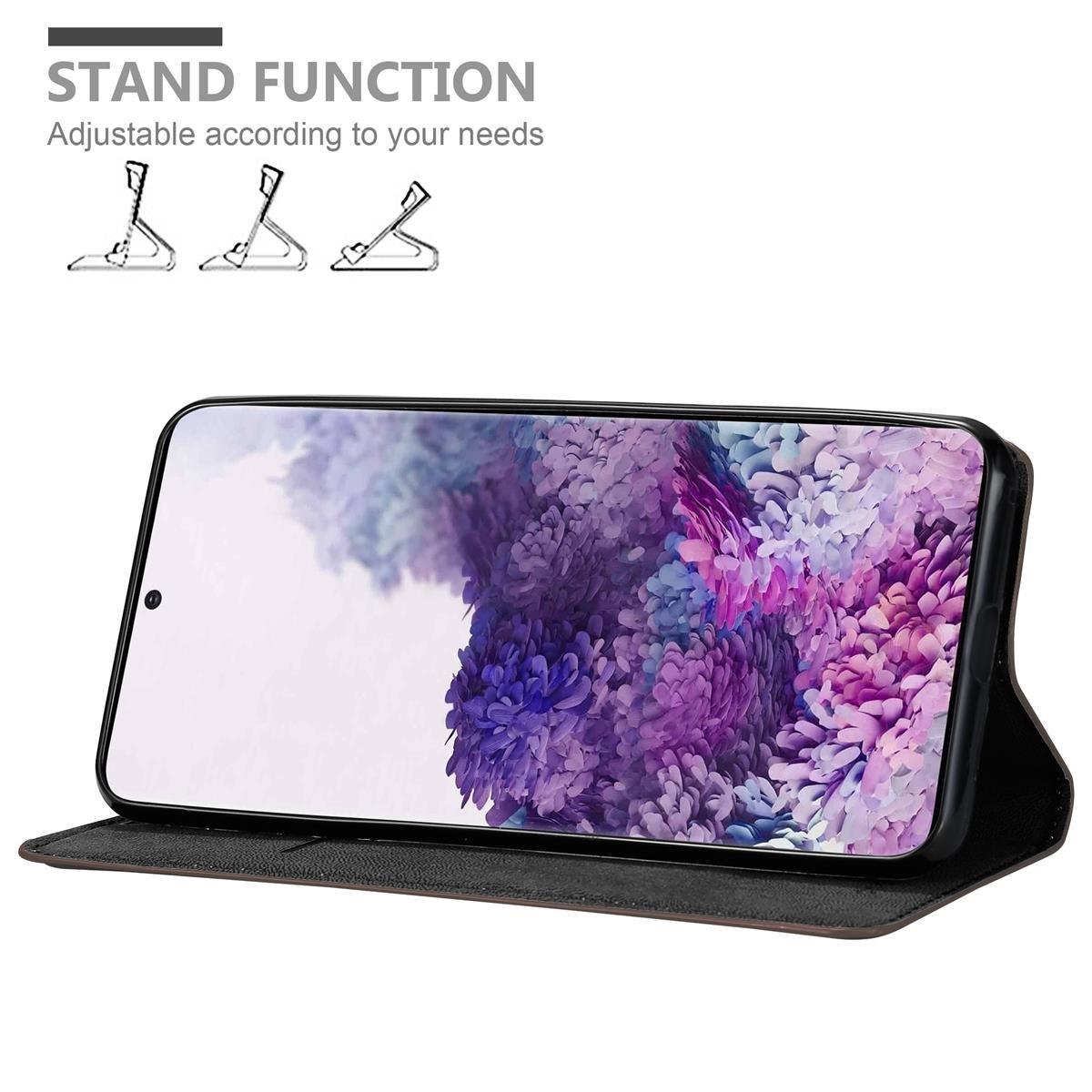 Cadorabo Hülle für Samsung Galaxy S20 PLUS Magnetverschluss, Kartenfach