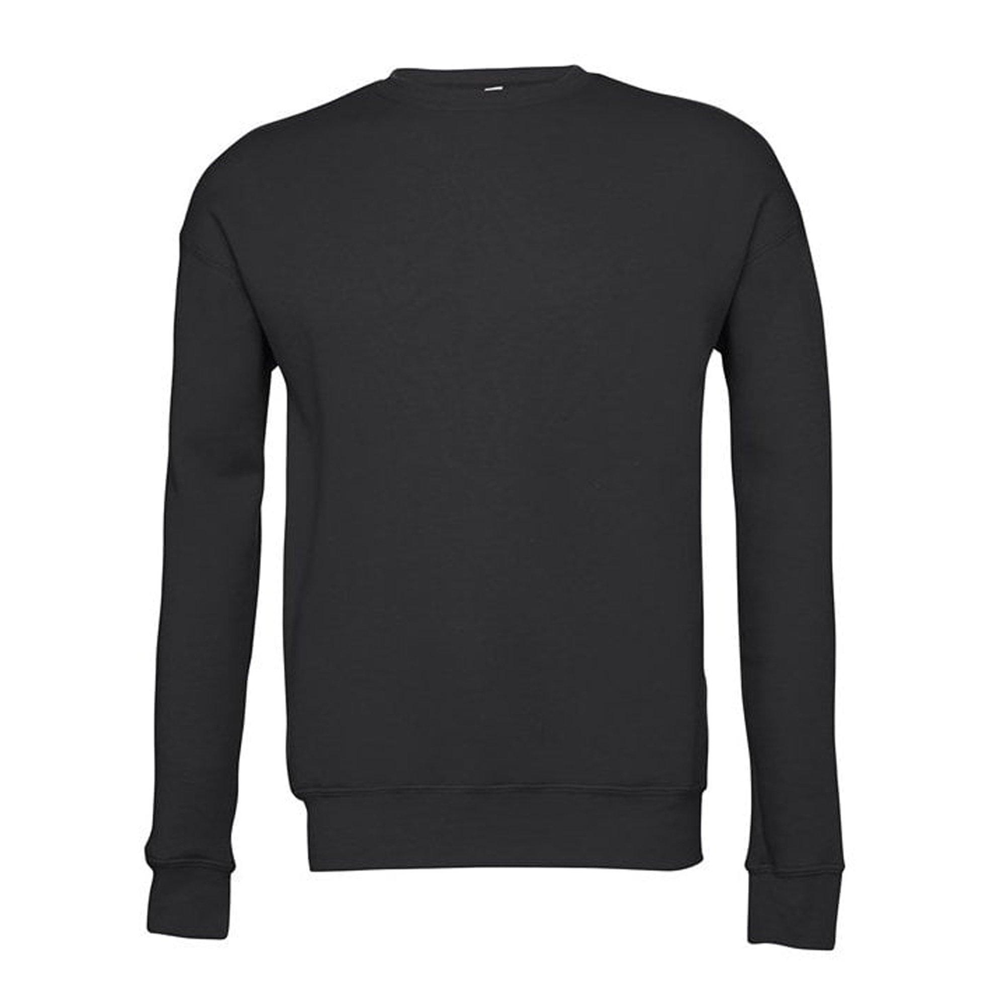 Bella + Canvas Classic Sweatshirt, Überschnittene Schulter